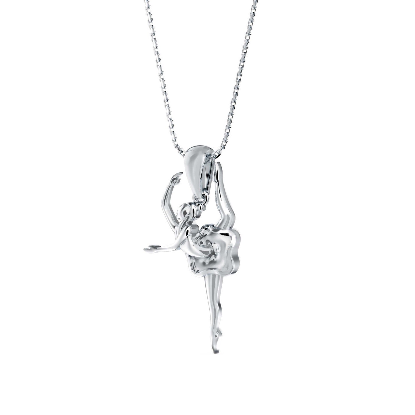 Hoofer Light Diamond Pendant Platinum