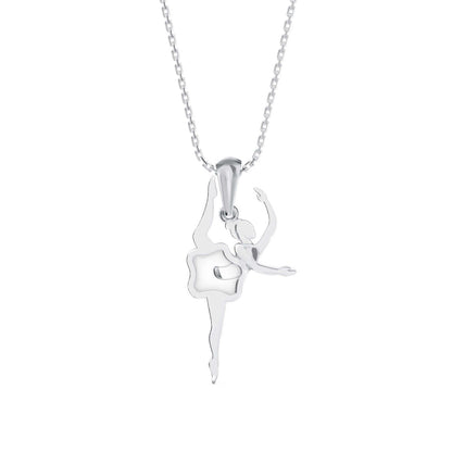 Hoofer Light Diamond Pendant Platinum