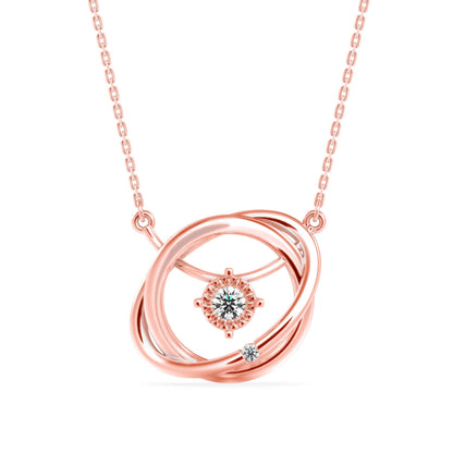 Diamond Enchantment Pendant Rose Gold