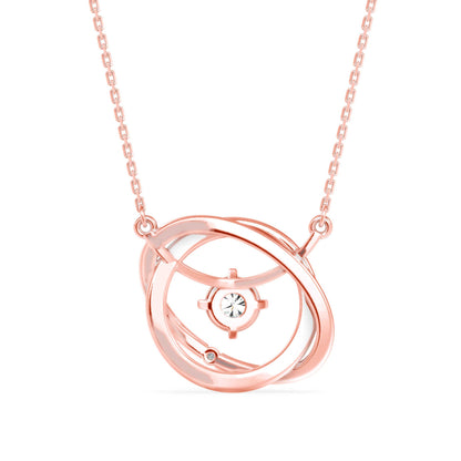 Diamond Enchantment Pendant Rose Gold