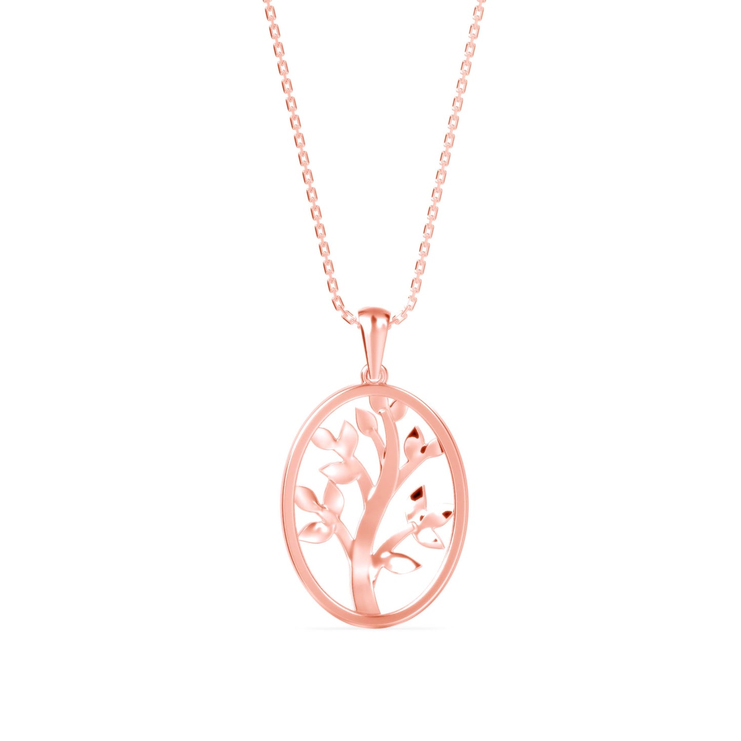 Plonk Diamond Pendant Rose Gold