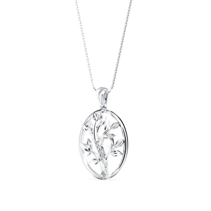 Plonk Diamond Pendant Platinum