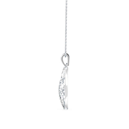 Plonk Diamond Pendant Platinum