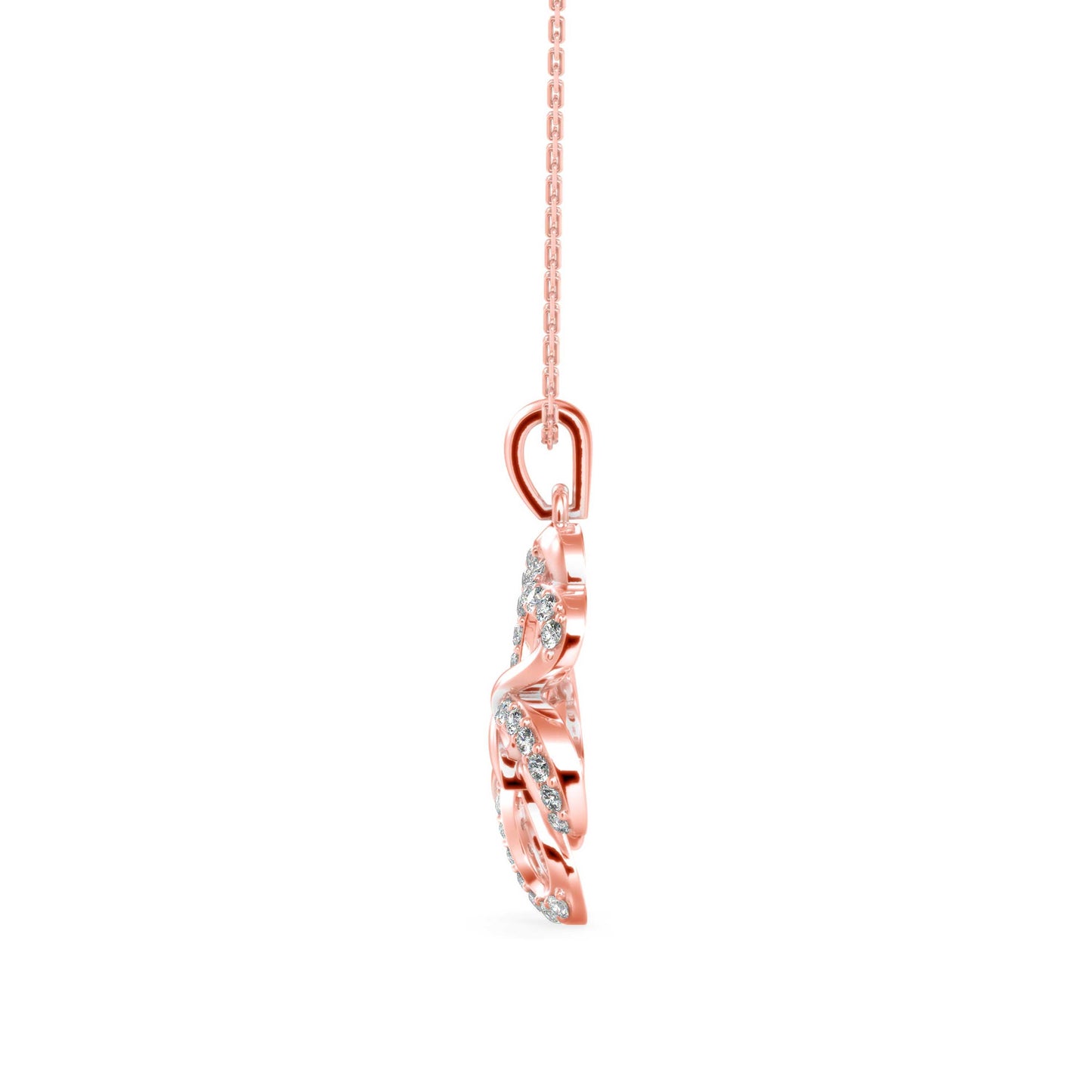 Mantis Diamond Light Pendant Rose Gold