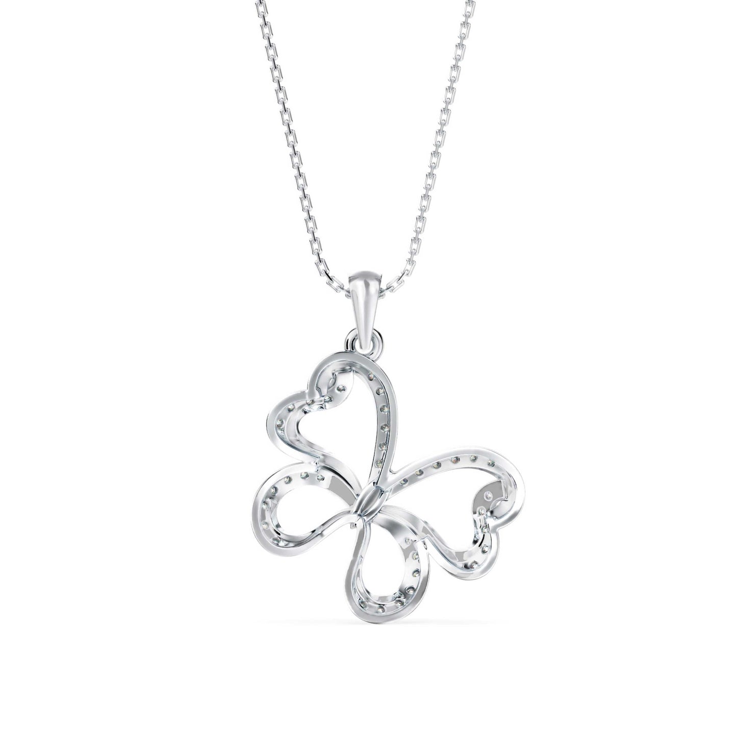 Mantis Diamond Light Pendant Platinum