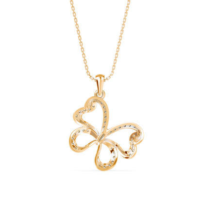 Mantis Diamond Light Pendant Yellow Gold