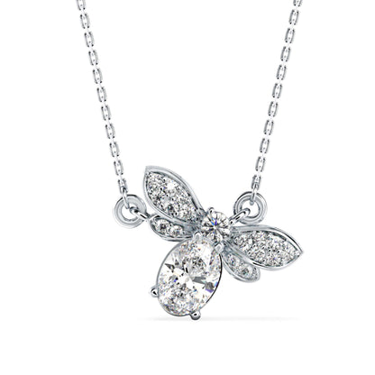 Dazzling Elegance Pendant Platinum