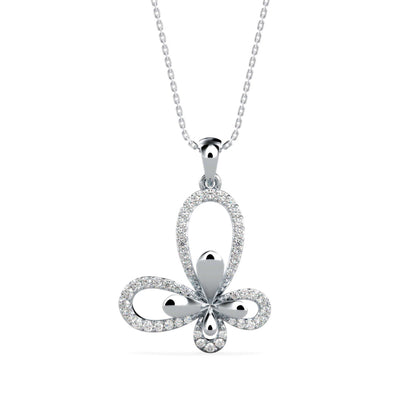 Laufey Diamond Pendant Platinum