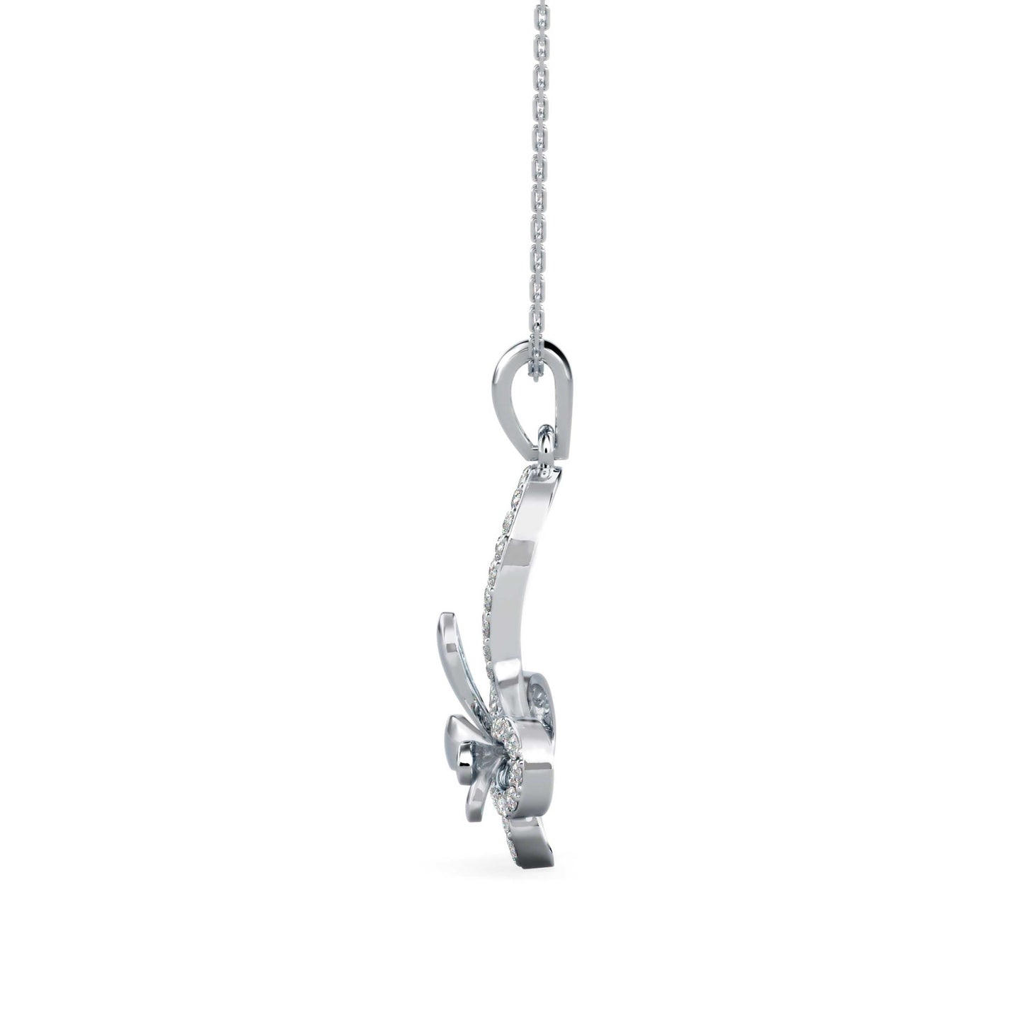 Laufey Diamond Pendant Platinum