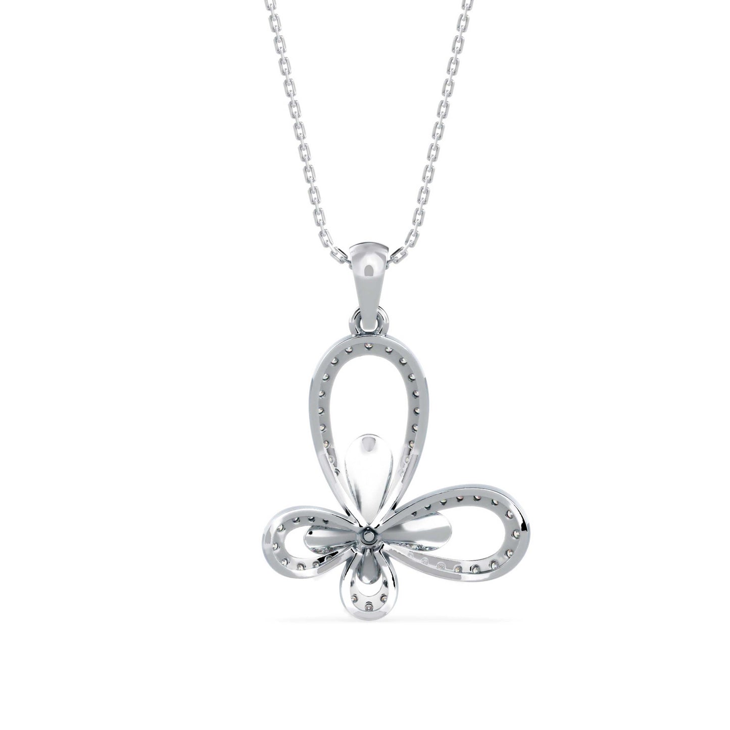 Laufey Diamond Pendant Platinum