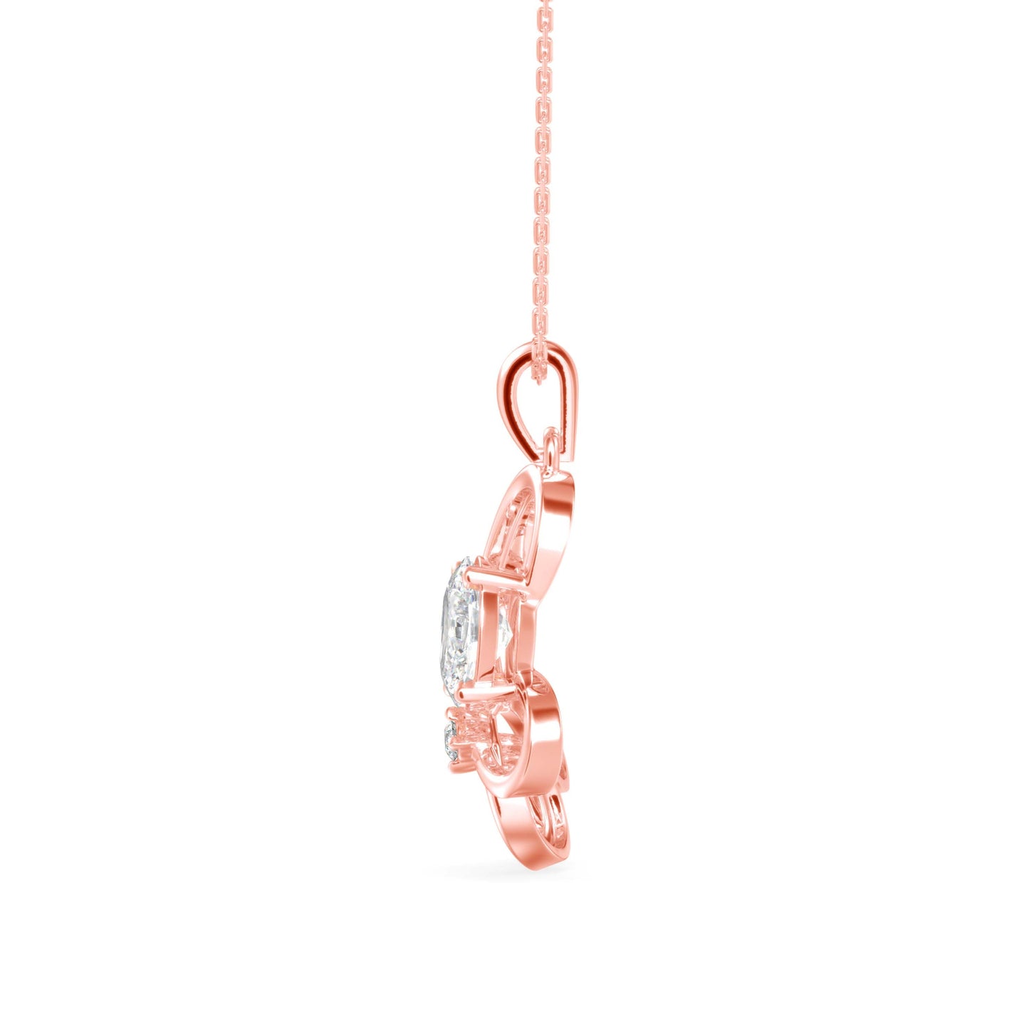 Flirty Diamond Pendant Rose Gold