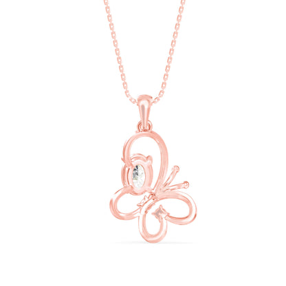 Flirty Diamond Pendant Rose Gold