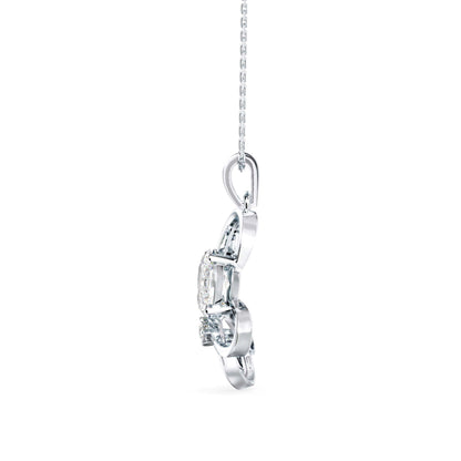 Flirty Diamond Pendant White Gold