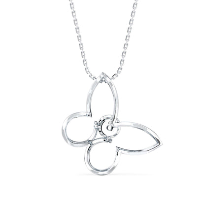 Light Mash Diamond Pendant Platinum