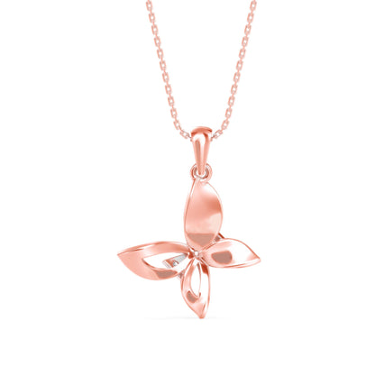 Buckeye Diamond Pendant Rose Gold