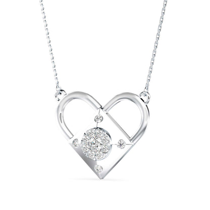 Diamond Dreamscape Pendant Platinum