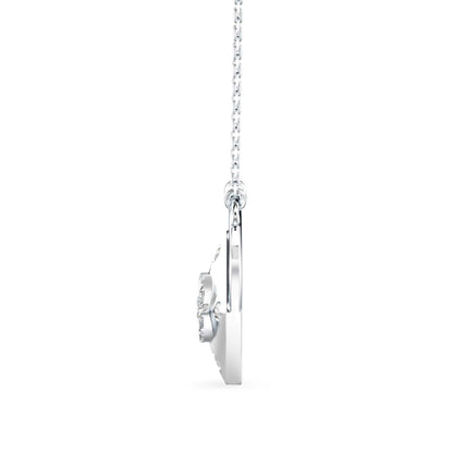 Diamond Dreamscape Pendant White Gold