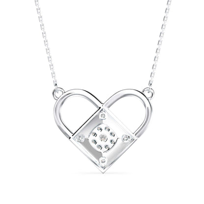 Diamond Dreamscape Pendant Platinum