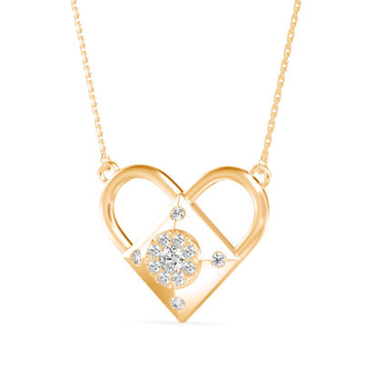 Diamond Dreamscape Pendant Yellow Gold