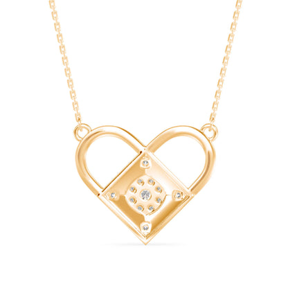 Diamond Dreamscape Pendant Yellow Gold