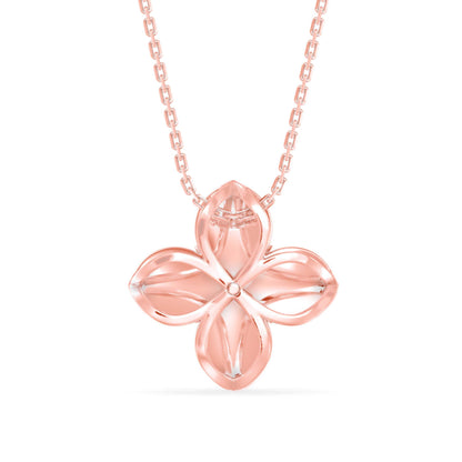 Spiritual Diamond Pendant Rose Gold