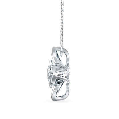 Spiritual Diamond Pendant Platinum