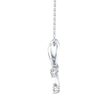 Sentiment Light Diamond Pendant Platinum