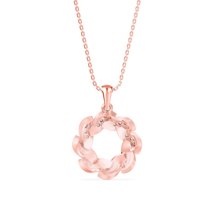 Diamond Glorify Pendant Rose Gold