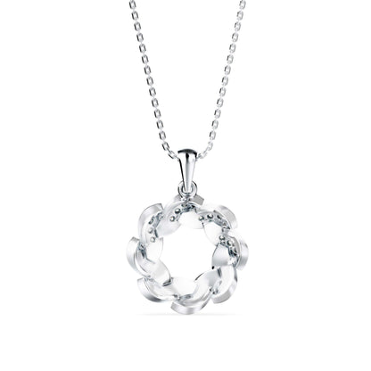 Diamond Glorify Pendant White Gold