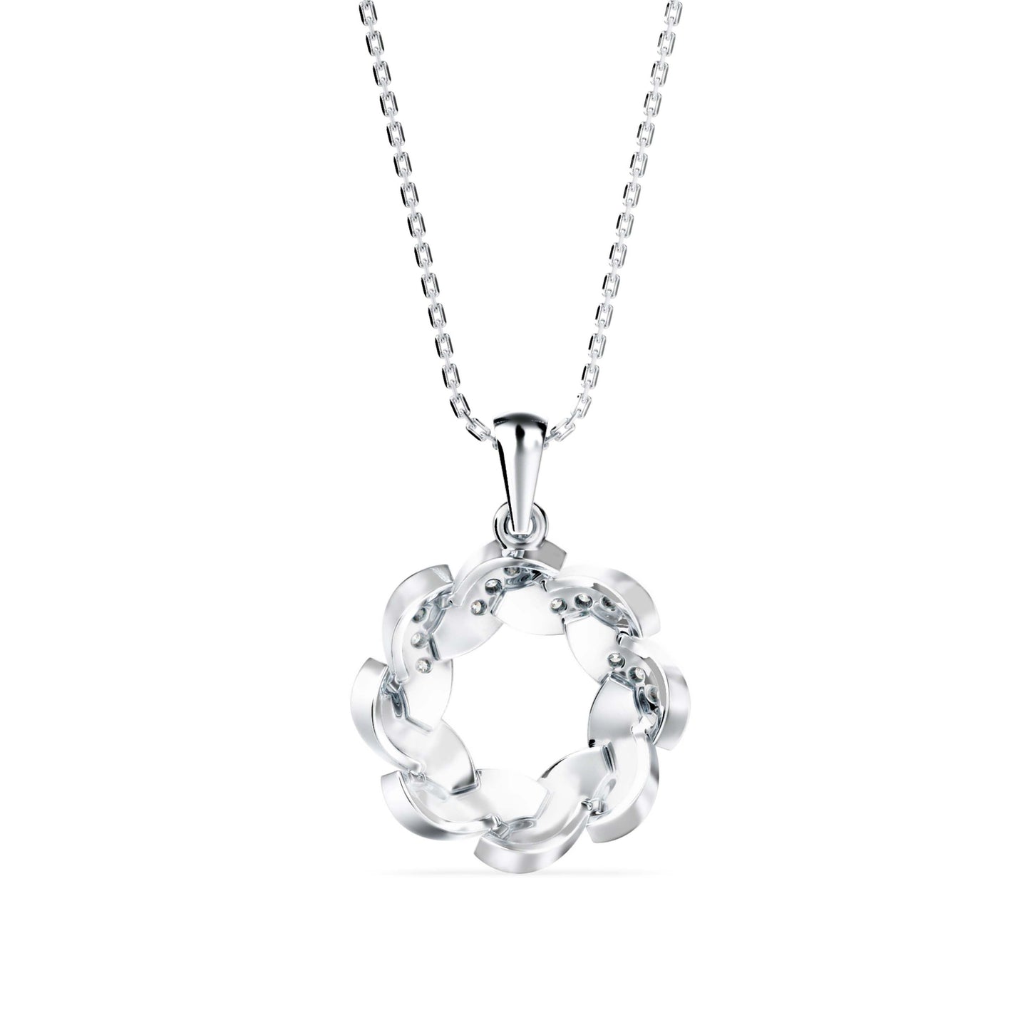 Diamond Glorify Pendant Platinum