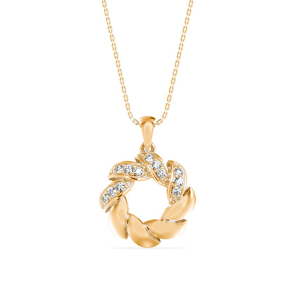 Diamond Glorify Pendant Yellow Gold