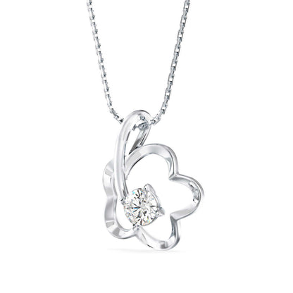 Amor Diamond Pendant Platinum