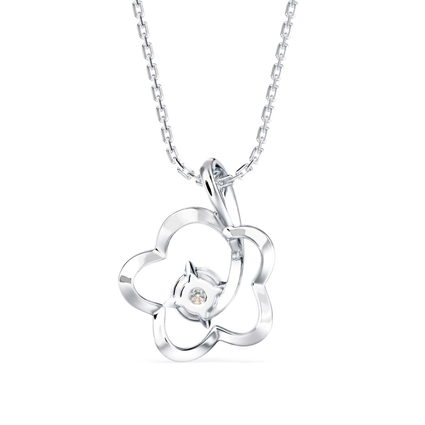 Amor Diamond Pendant Platinum