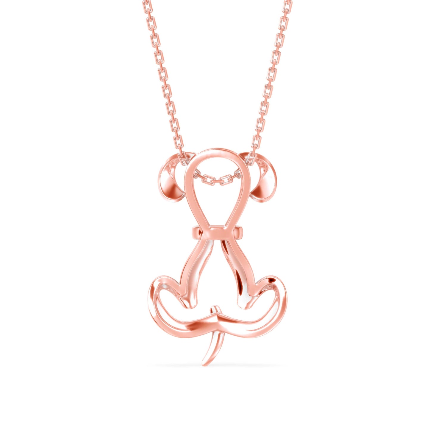 Marvelous Diamond Pendant Rose Gold