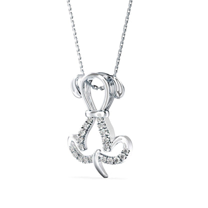 Marvelous Diamond Pendant White Gold