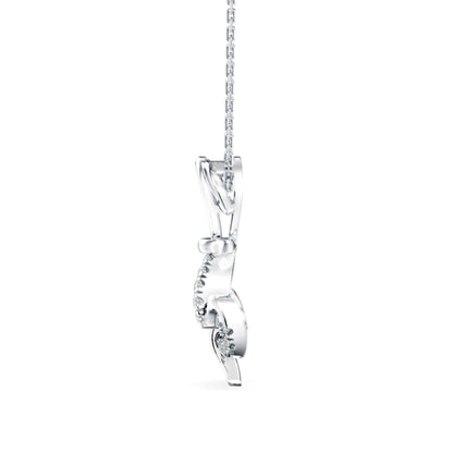 Marvelous Diamond Pendant White Gold