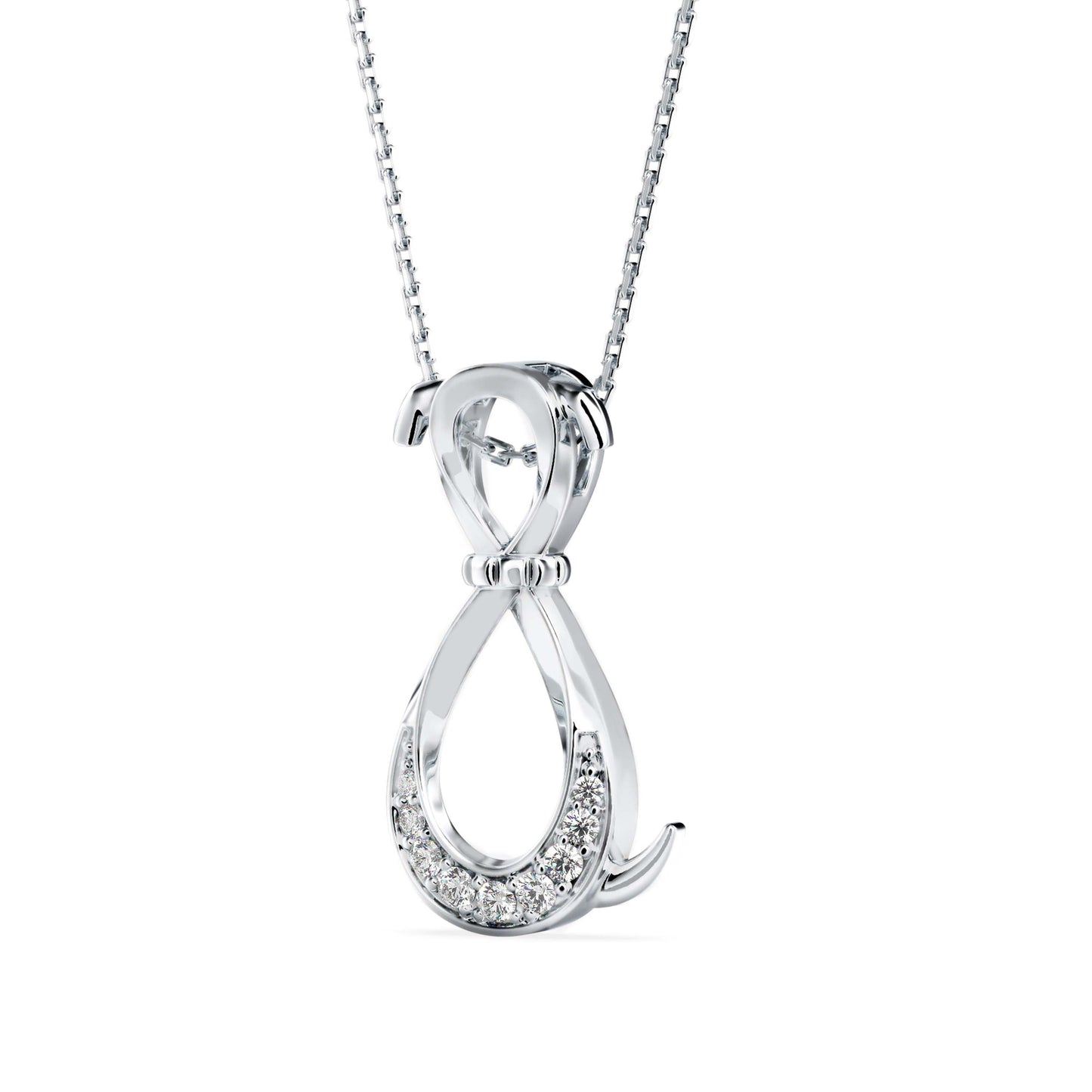 Profusion Charm Diamond Pendant Platinum