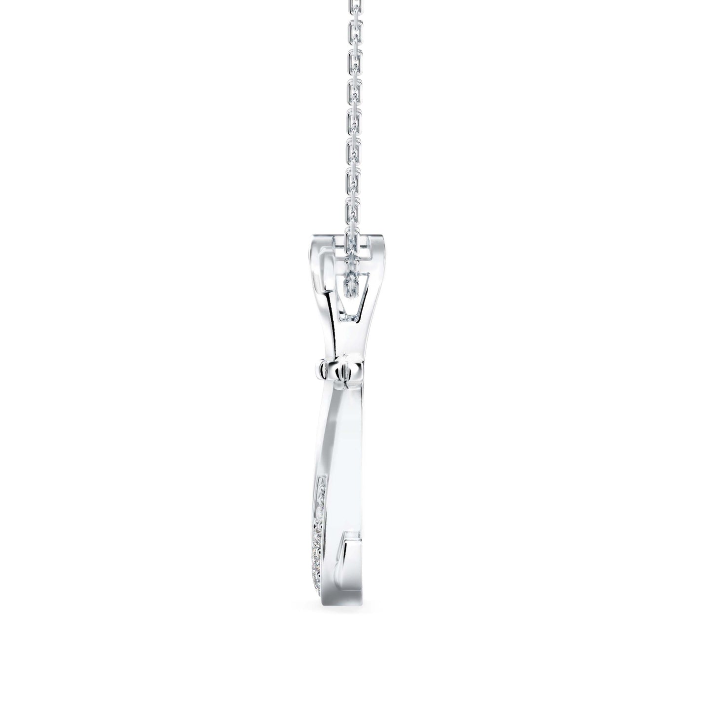 Profusion Charm Diamond Pendant White Gold