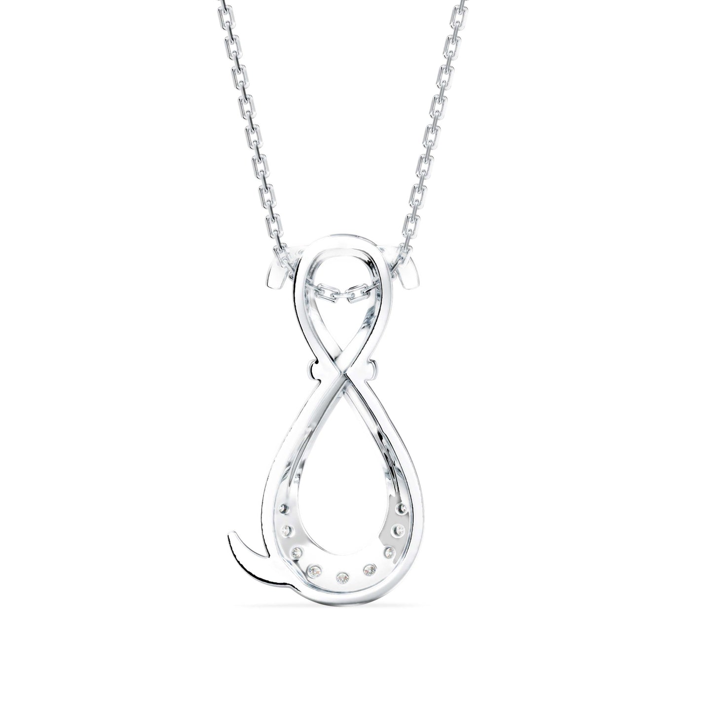 Profusion Charm Diamond Pendant White Gold