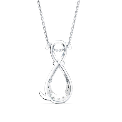 Profusion Charm Diamond Pendant White Gold