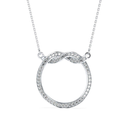 Infinite Shimmer Pendant Platinum