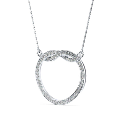 Infinite Shimmer Pendant Platinum