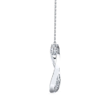 Infinite Shimmer Pendant Platinum