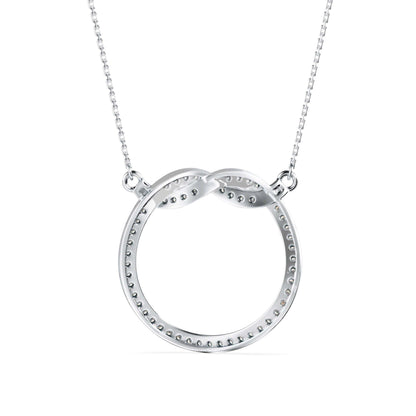 Infinite Shimmer Pendant Platinum