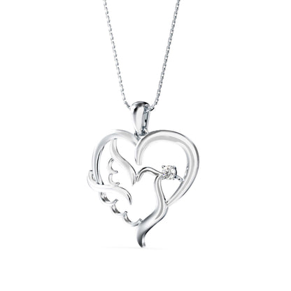 Whimsical Charmer Charm Pendant Platinum