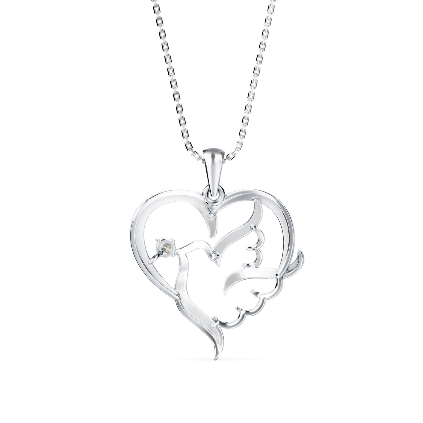 Whimsical Charmer Charm Pendant White Gold