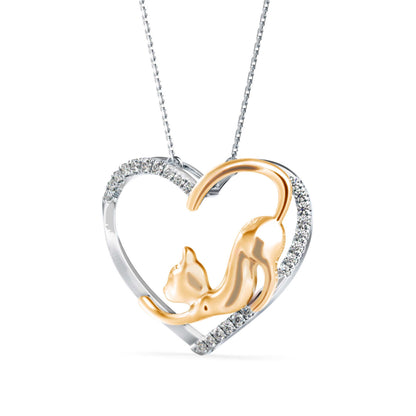 Foal Diamond Pendant Yellow Gold