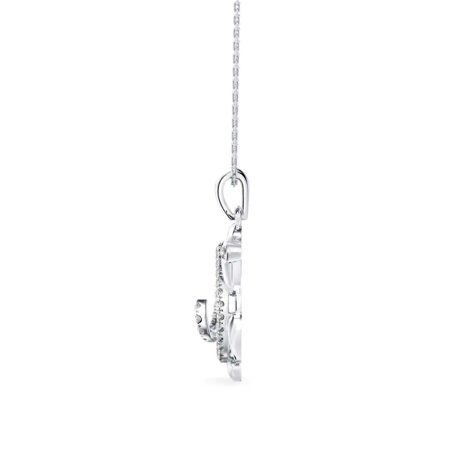 AdKEDer Diamond Light pendant White Gold