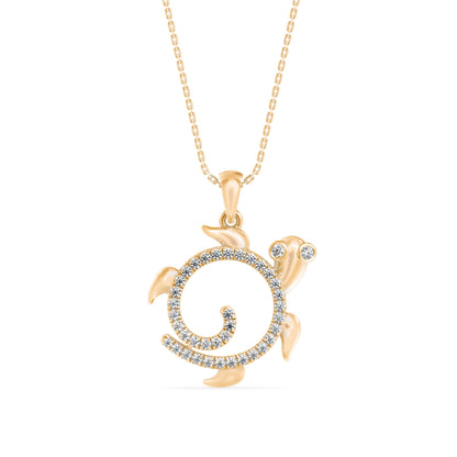 AdKEDer Diamond Light pendant Yellow Gold