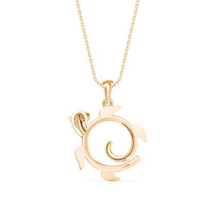 AdKEDer Diamond Light pendant Yellow Gold